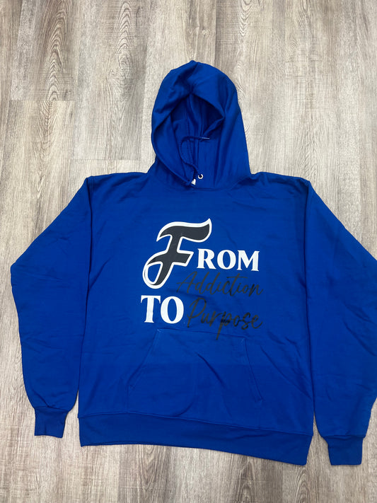 From Addiction to Purpose Hoodies